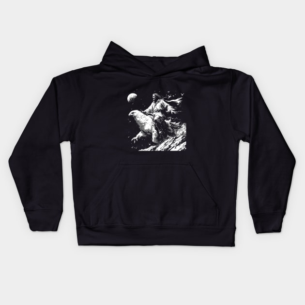 Jezus & Gryphon Kids Hoodie by JezusPop!